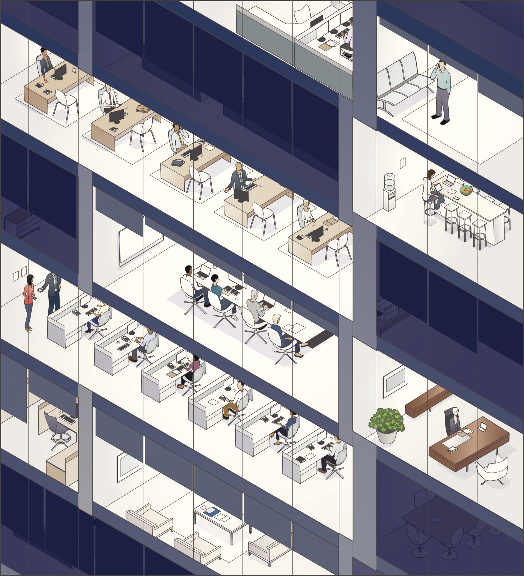 Office building levels
